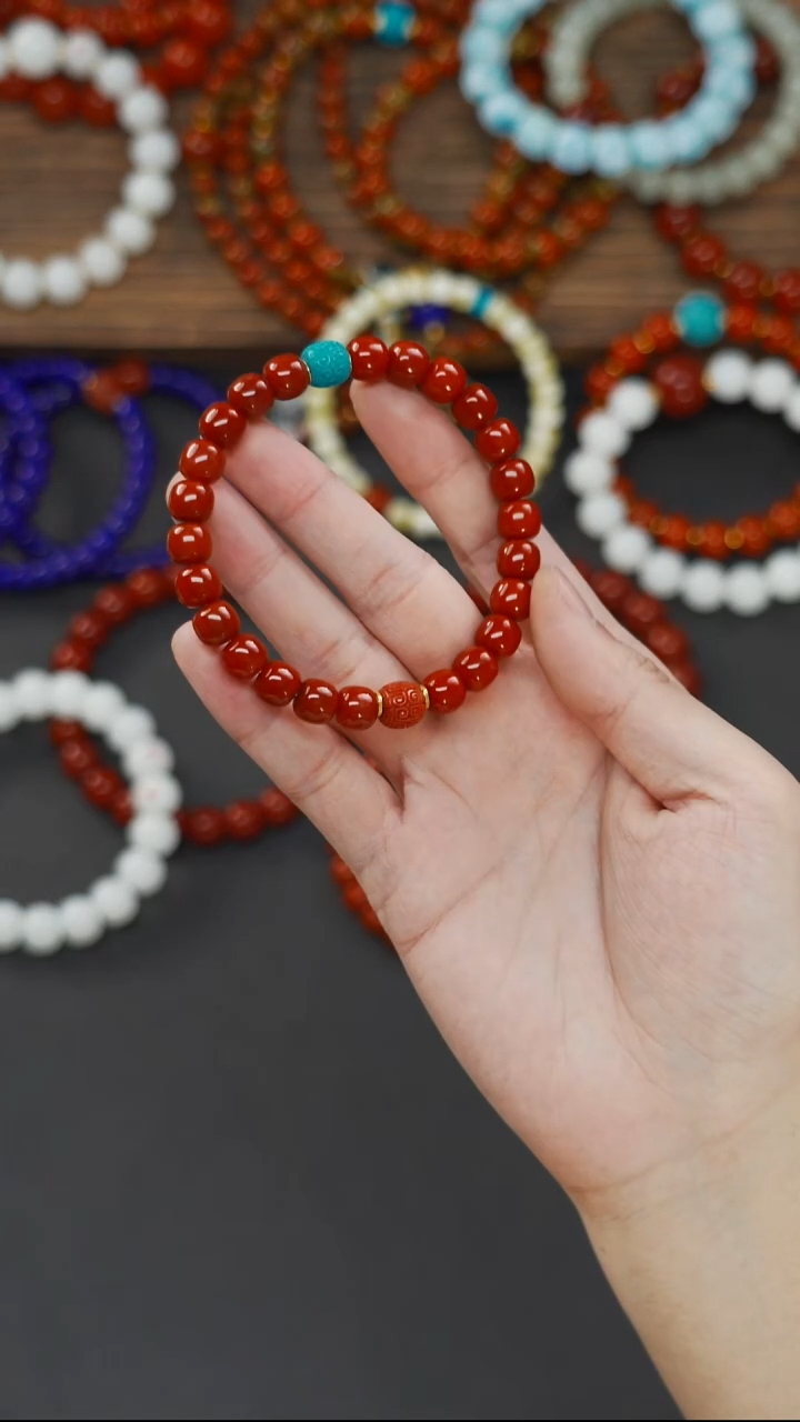 未镶嵌文玩配饰南红玛瑙王*强梵阁精品文玩回血