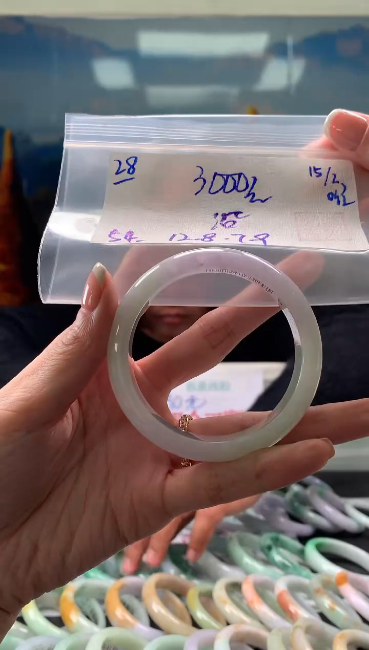 【闪购商品】翡翠手镯未镶嵌翡翠手镯 下单联系小耳机#28