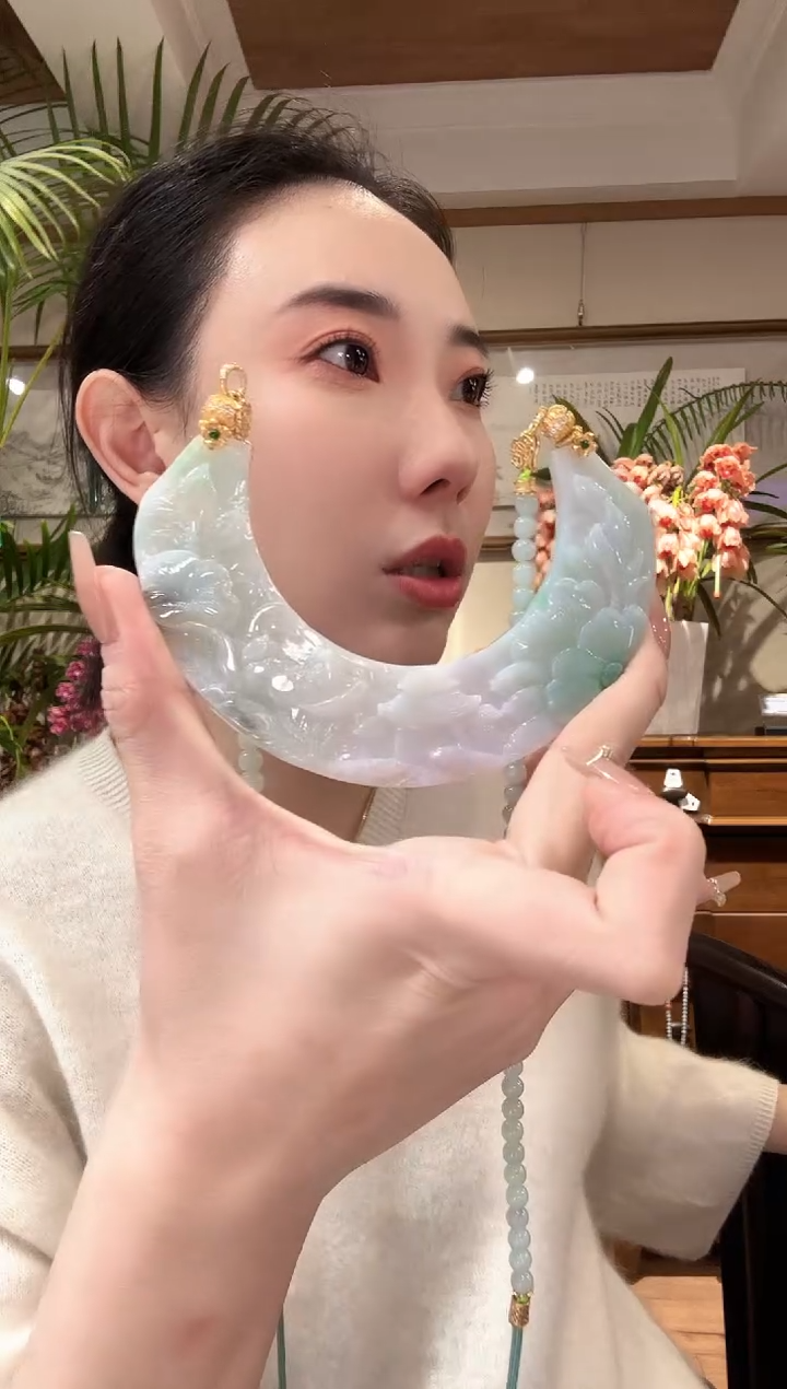 【闪购商品】翡翠颈饰未镶嵌国风