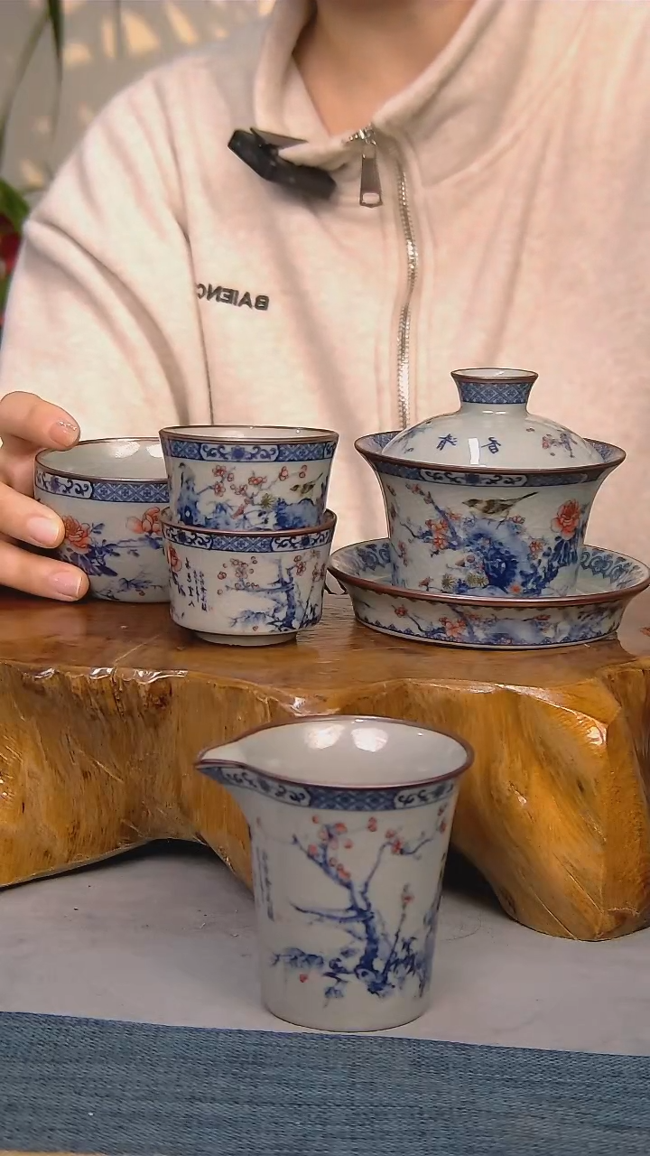 【闪购商品】简装家用款5件套 陶瓷家用茶具系列