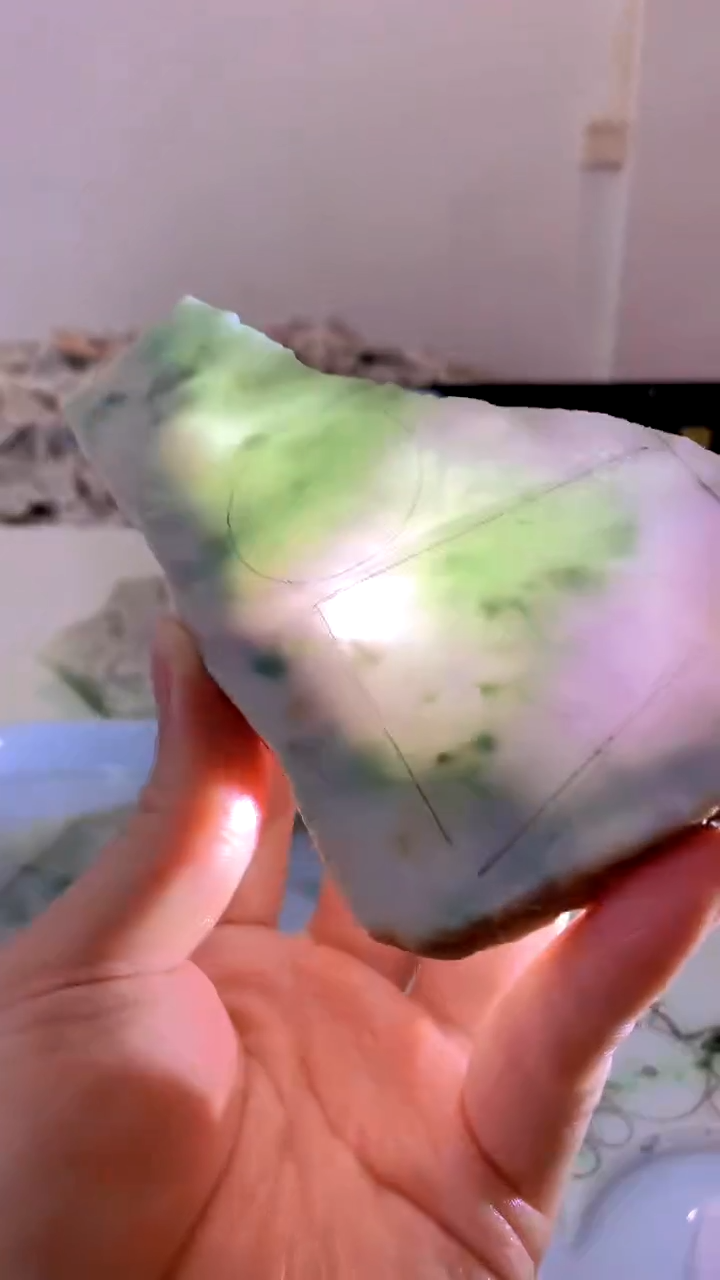 翡翠未镶嵌颈饰缅甸A货翡翠876