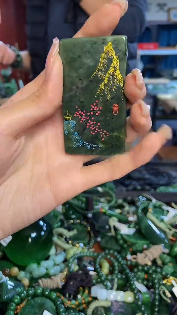 未镶嵌和田玉挂件1