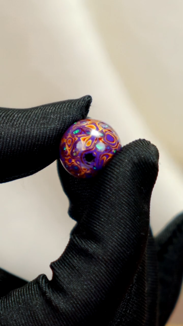 疯子大漆紫金满欧15mm