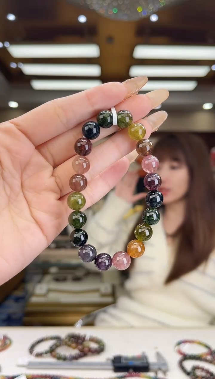 【闪购商品】碧玺/未镶嵌9mm+碧玺单圈46多样性发货