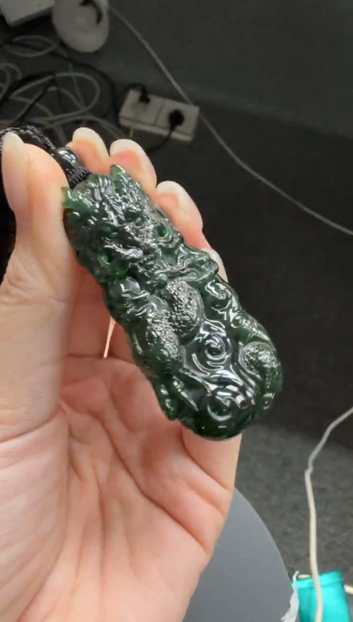 吊坠(不含链)未镶嵌翡翠翡翠饰品-244