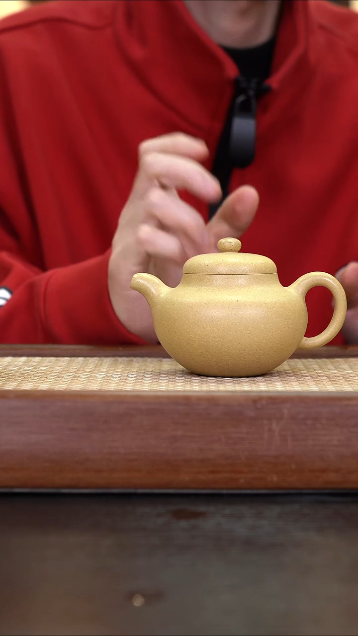 茶壶紫砂   XJ     本绿   柿园   200cc