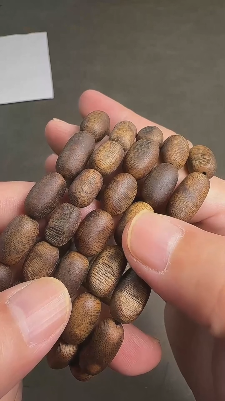 沉香手串534053-沉香随型枣珠多样性发其一