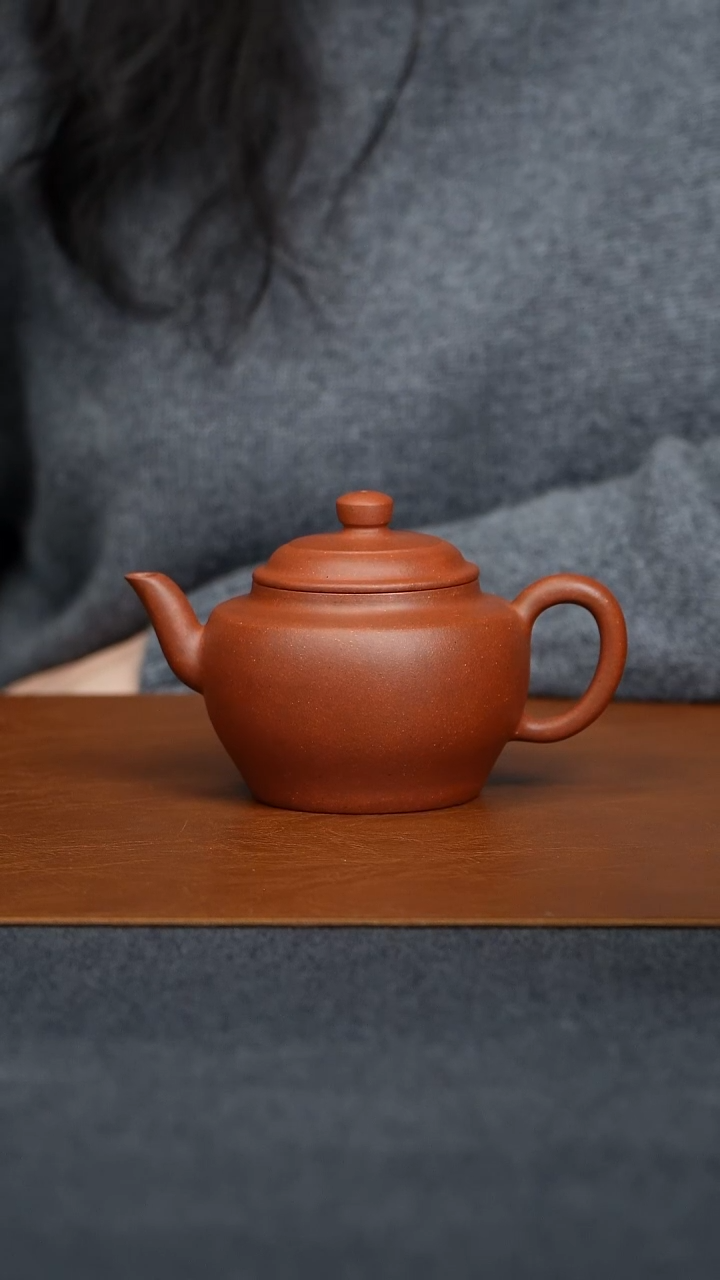 【闪购商品】红泥茶壶宫灯壶原矿零添加老红泥容量160毫升