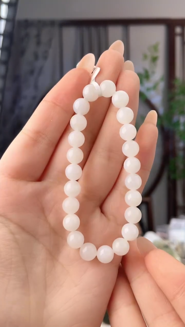 未镶嵌手串和田玉手串 xp