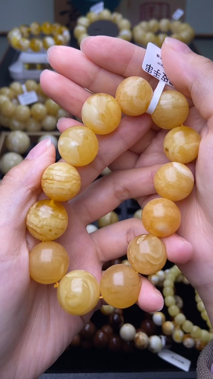 【闪购商品】琥珀裸石未镶嵌大小姐珠宝严选41