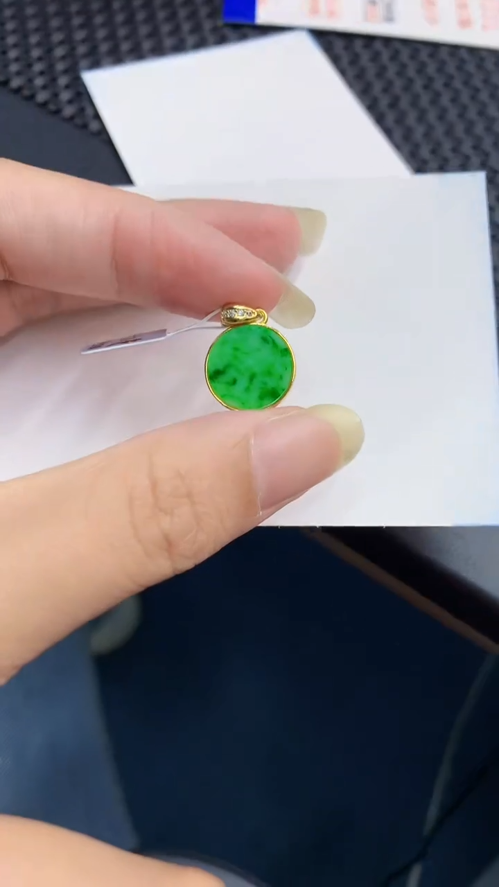 【闪购商品】翡翠颈饰银S925镶嵌           8