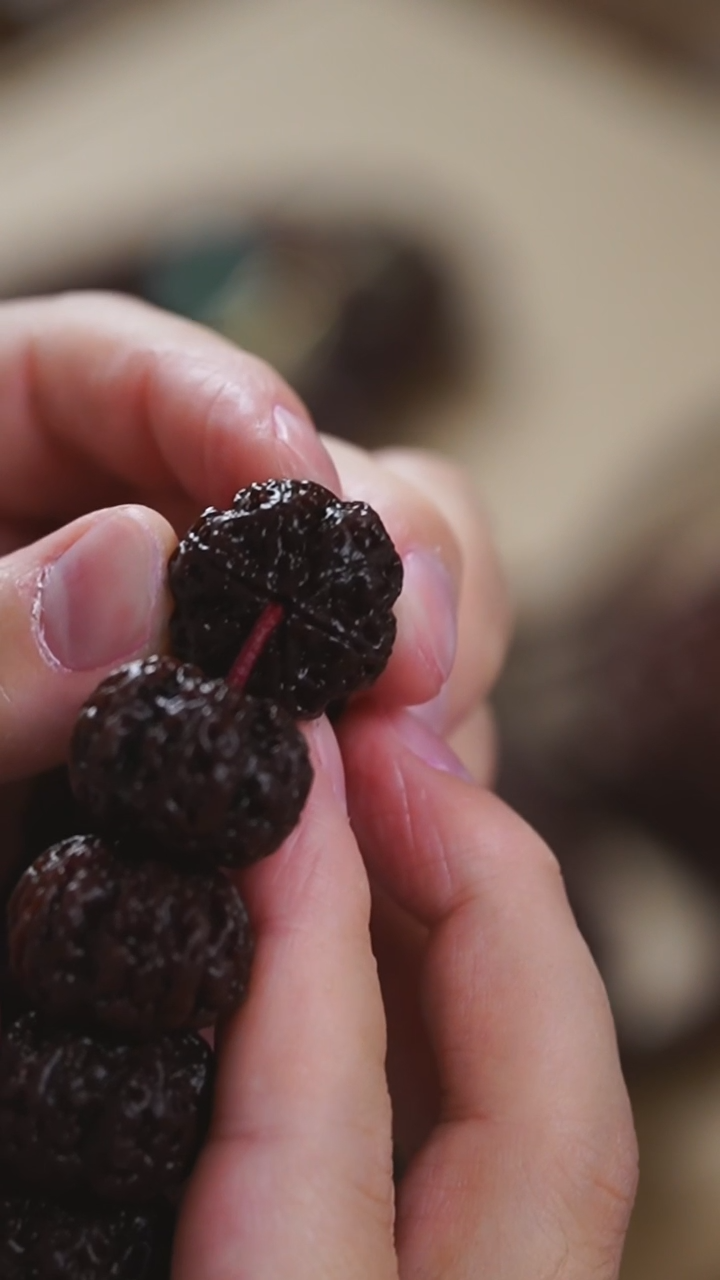 【闪购商品】金刚菩提吊坠玺呈枝蓝•山海6瓣22mm 045