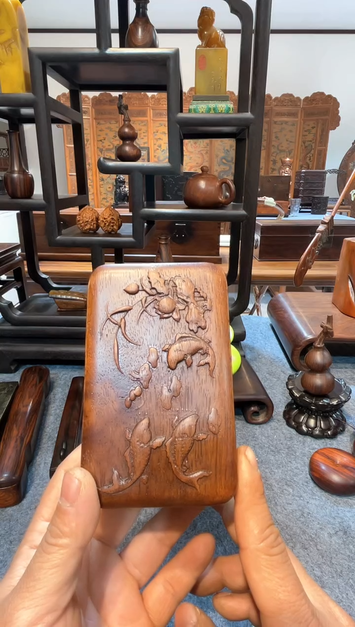 【闪购商品】木典藏老郑木器扣盒