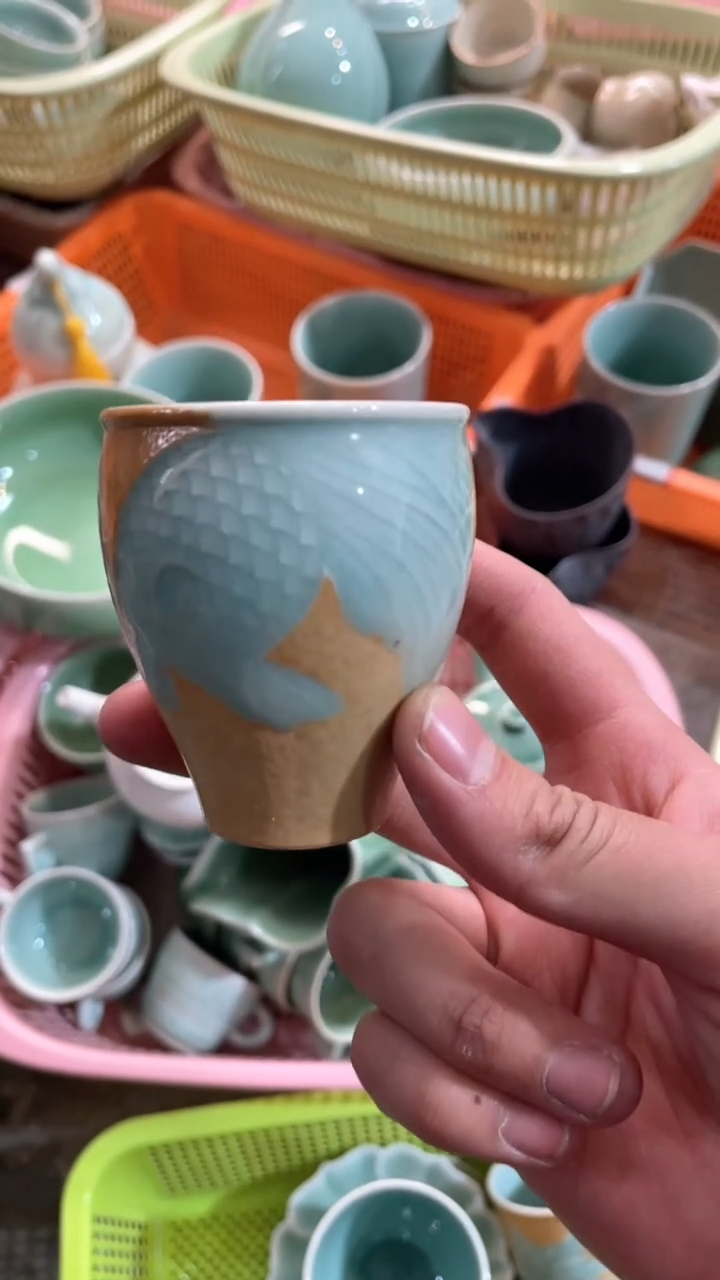 【闪购商品】纯手工 特价福利 微瑕 慧仙青瓷