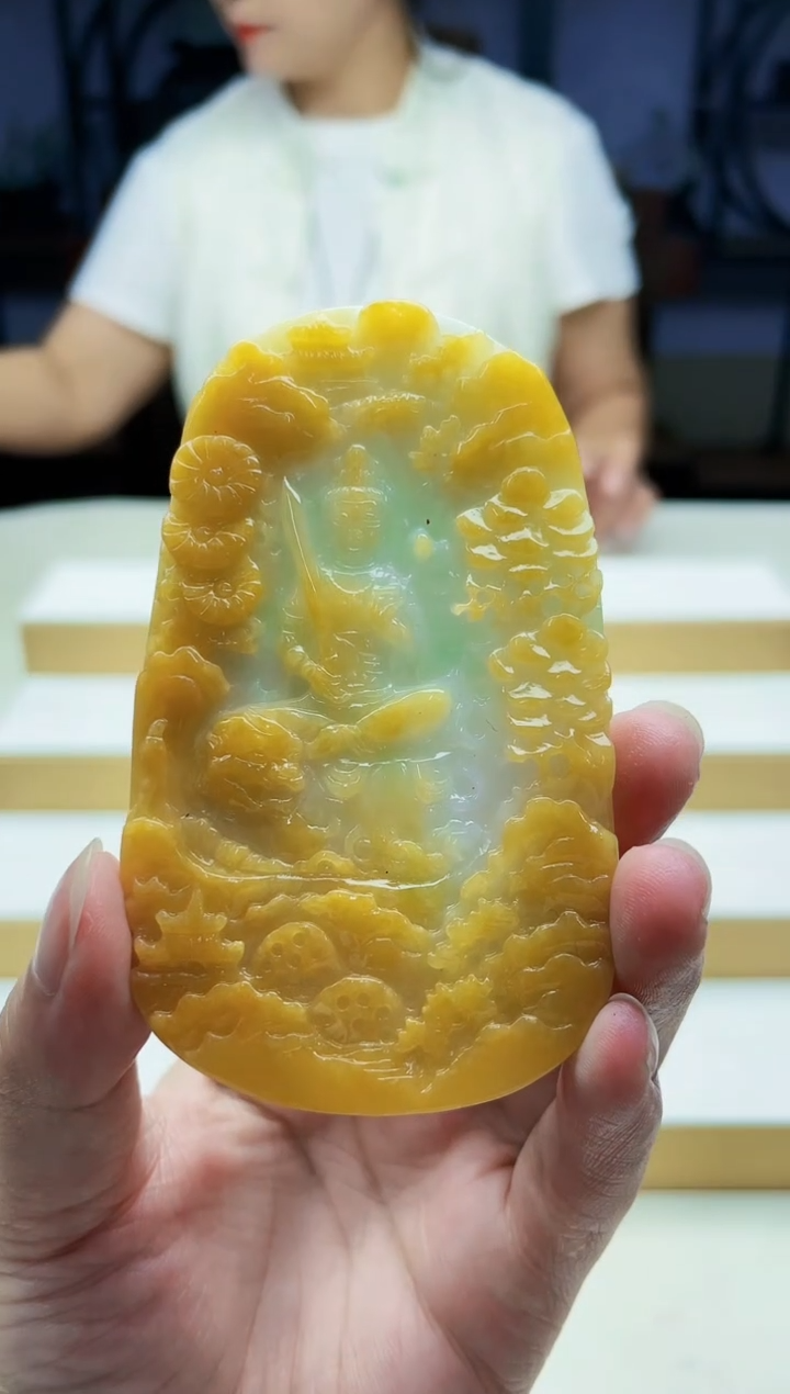 未镶嵌定制翡翠毛货09240223