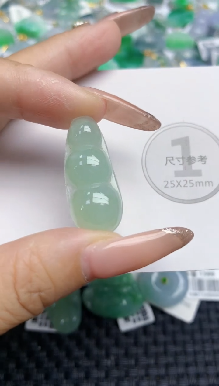 颈饰未镶嵌翡翠天然缅甸A货翡翠百元以上9元证书费自理