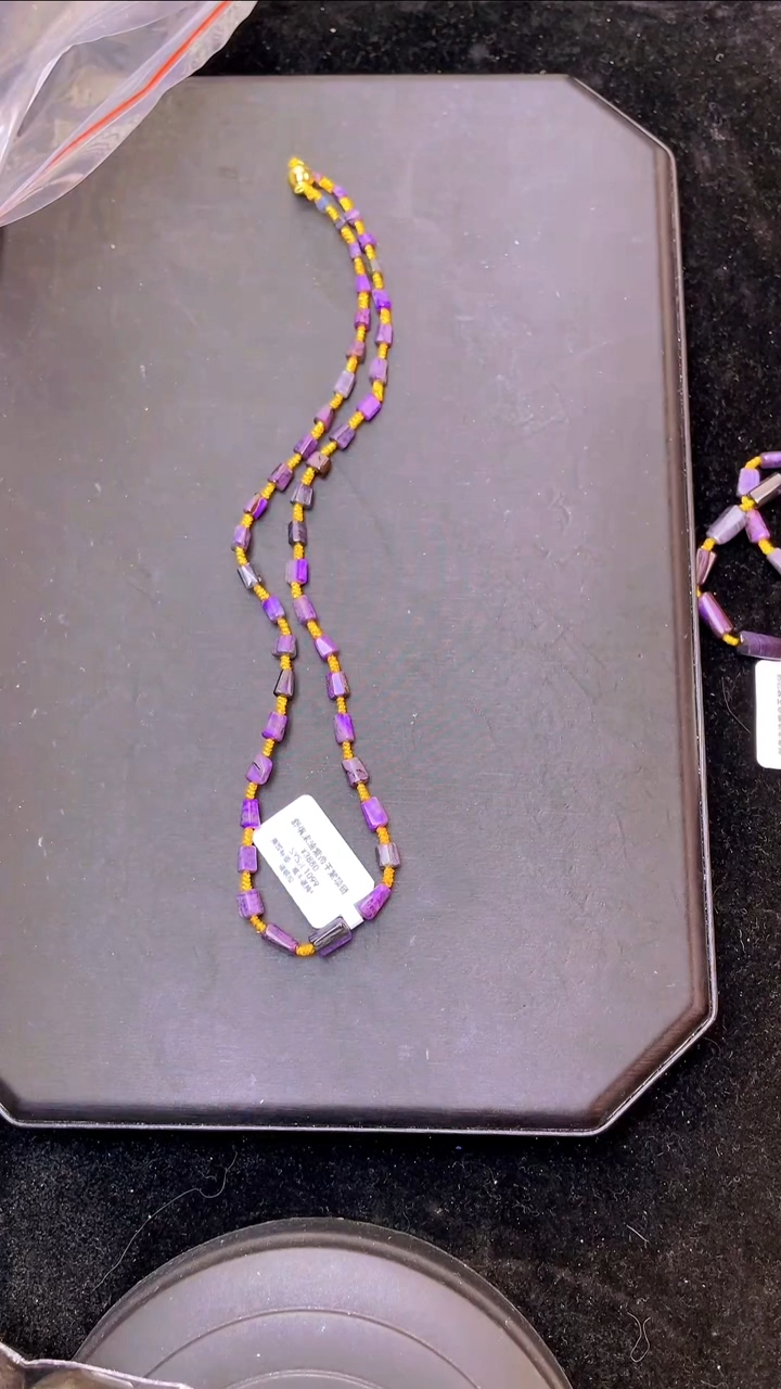 未镶嵌苏纪石（舒俱来）颈饰@@1099-磁吸扣头