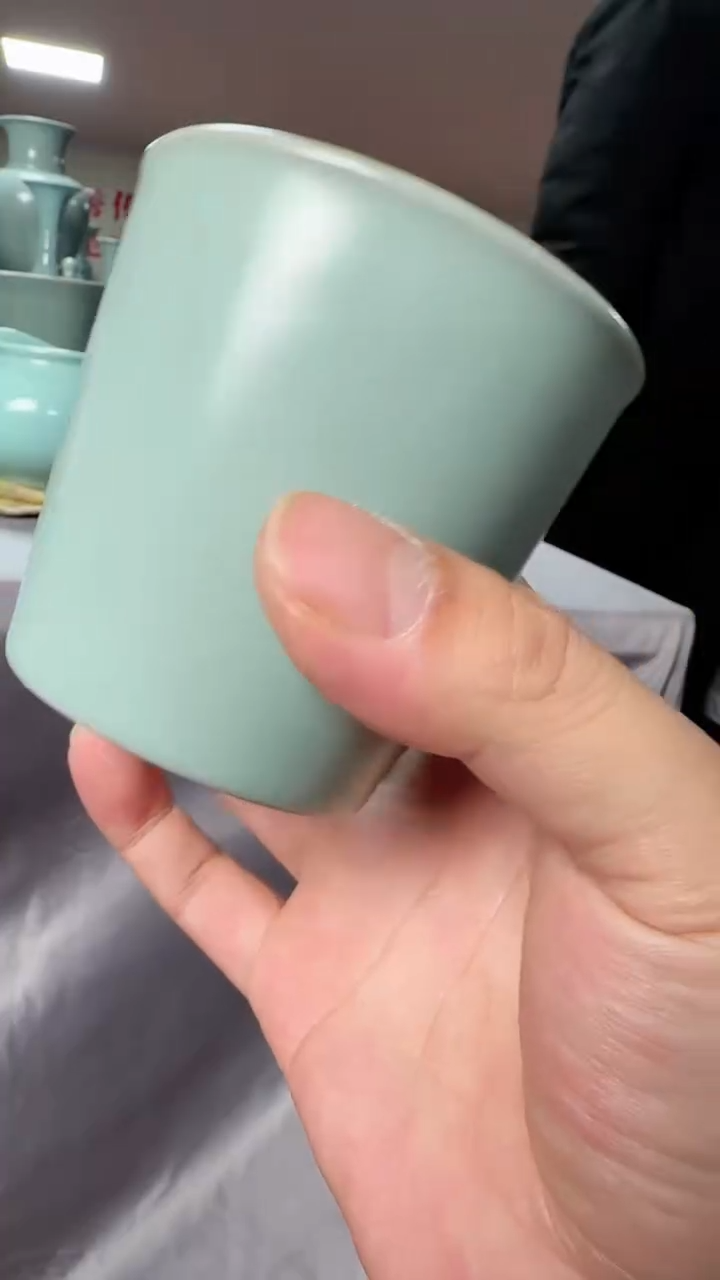 【闪购商品】杯汝瓷仿古可乐杯