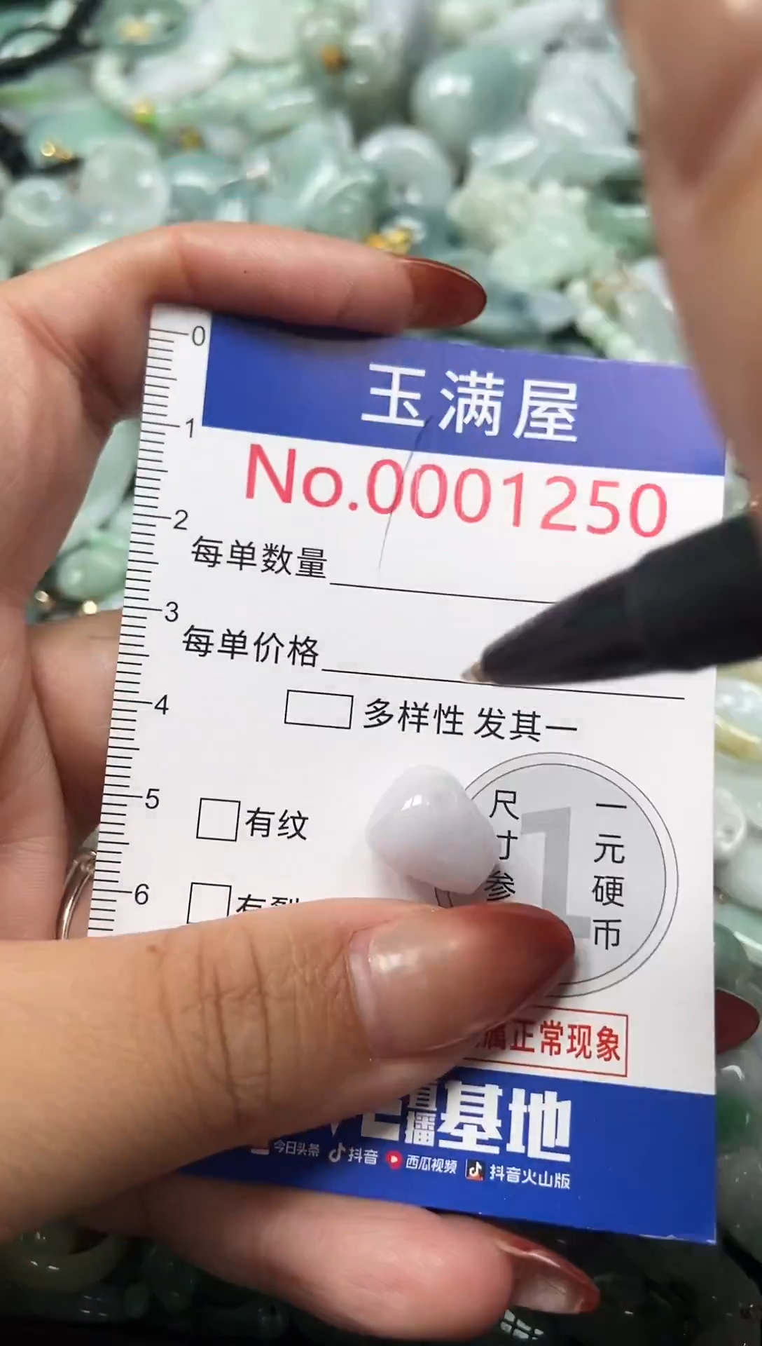 颈饰未镶嵌翡翠1250