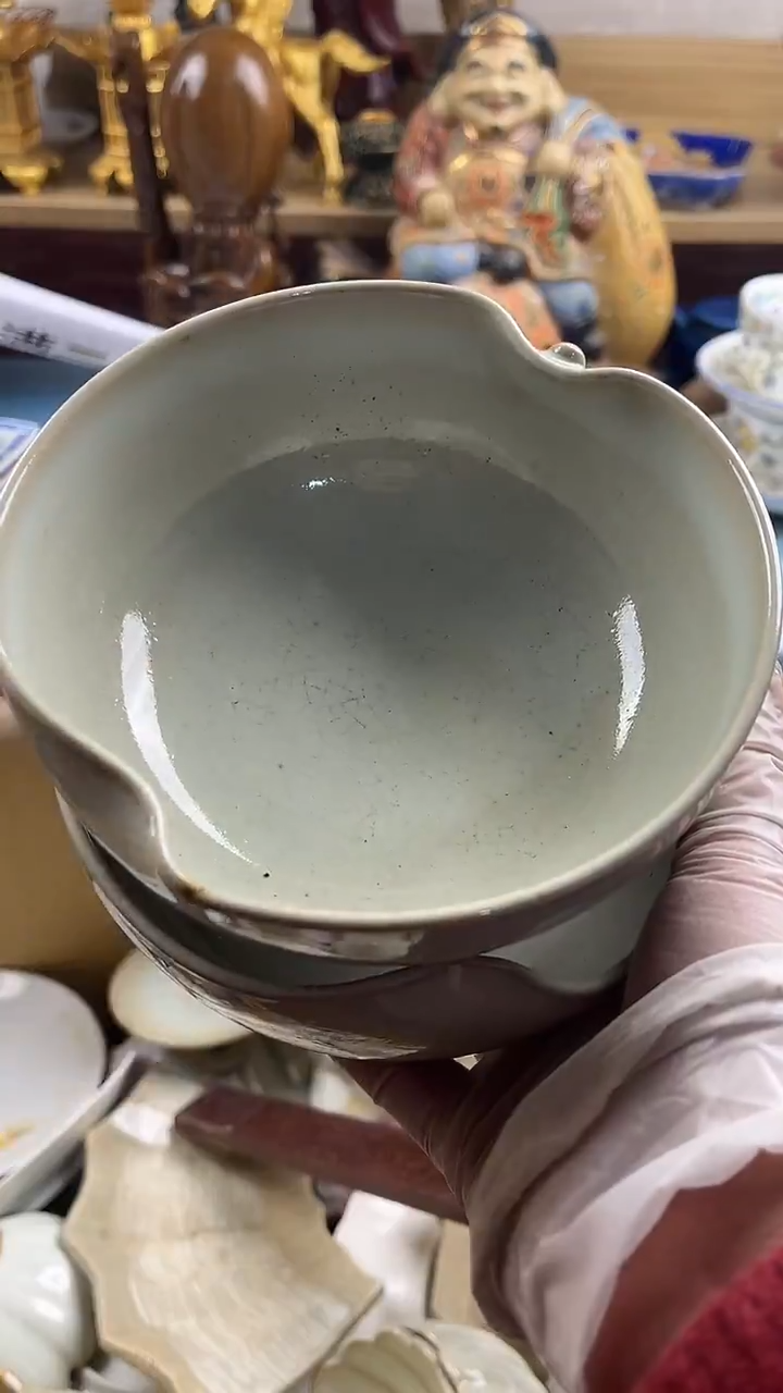 瓷片鱼***胧英歌瓷器满28包邮