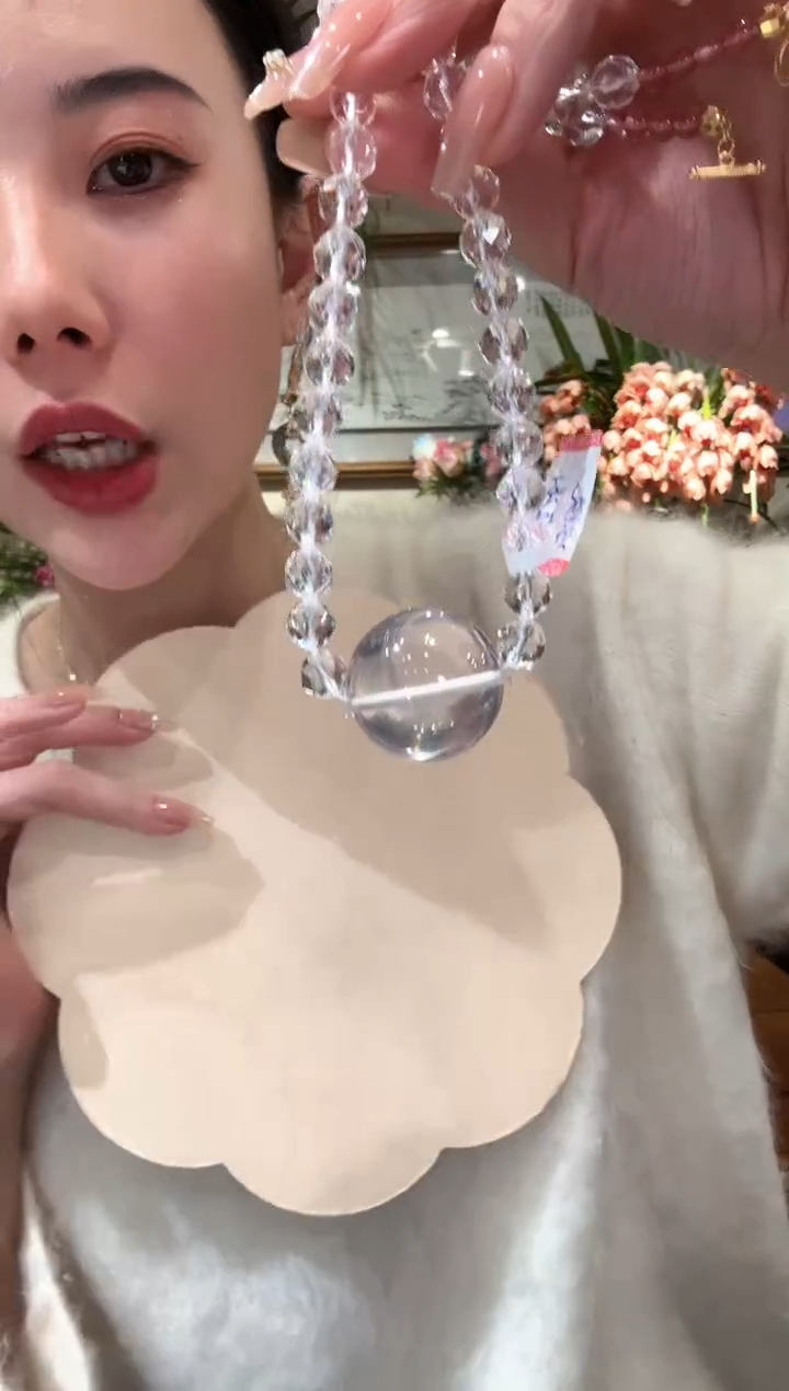 【闪购商品】水晶颈饰未镶嵌国风