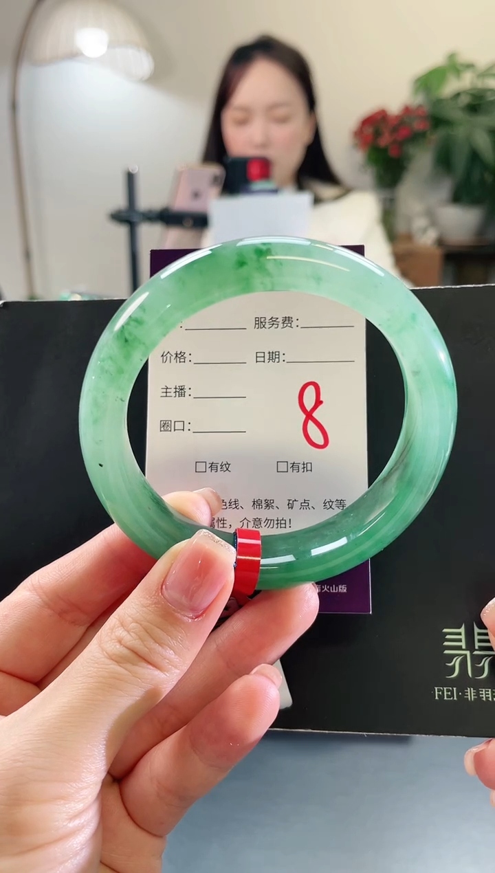 未镶嵌手镯石英质玉8