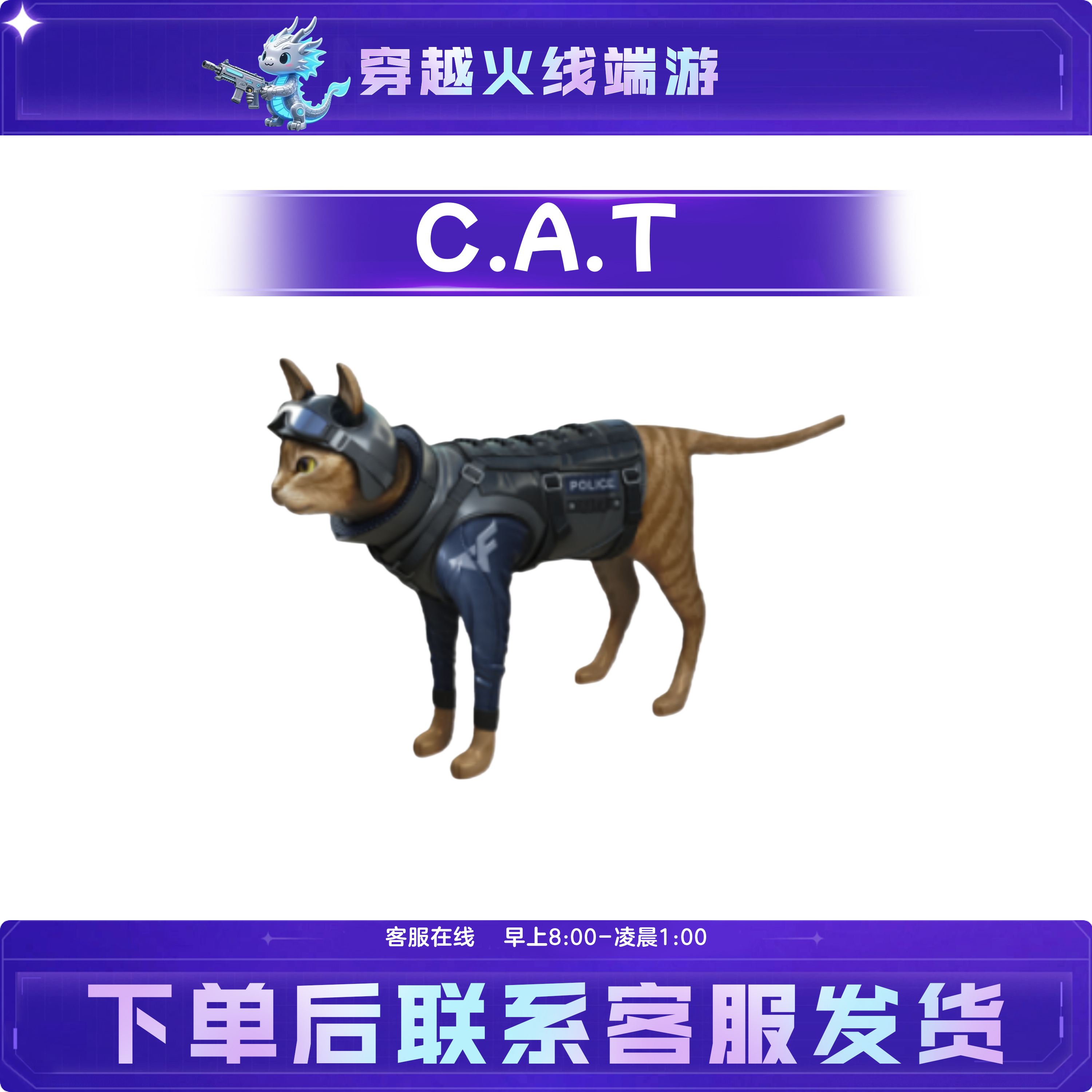 CF穿越火线端游道具猫枪【C.A.T】