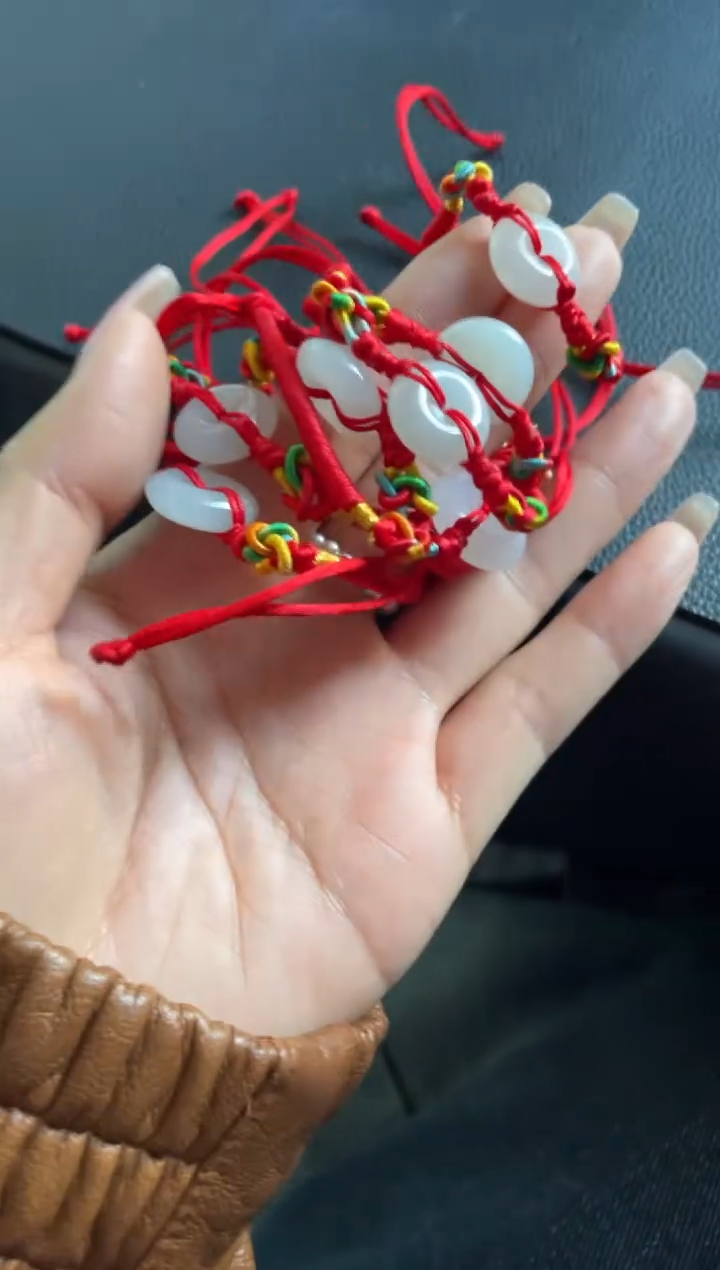 【闪购商品】翡翠挂件未镶嵌平安扣手绳多样性发一件