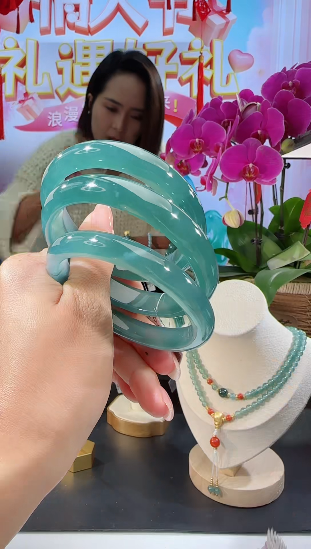 【闪购商品】翡翠手镯未镶嵌圈口可选多样性发一