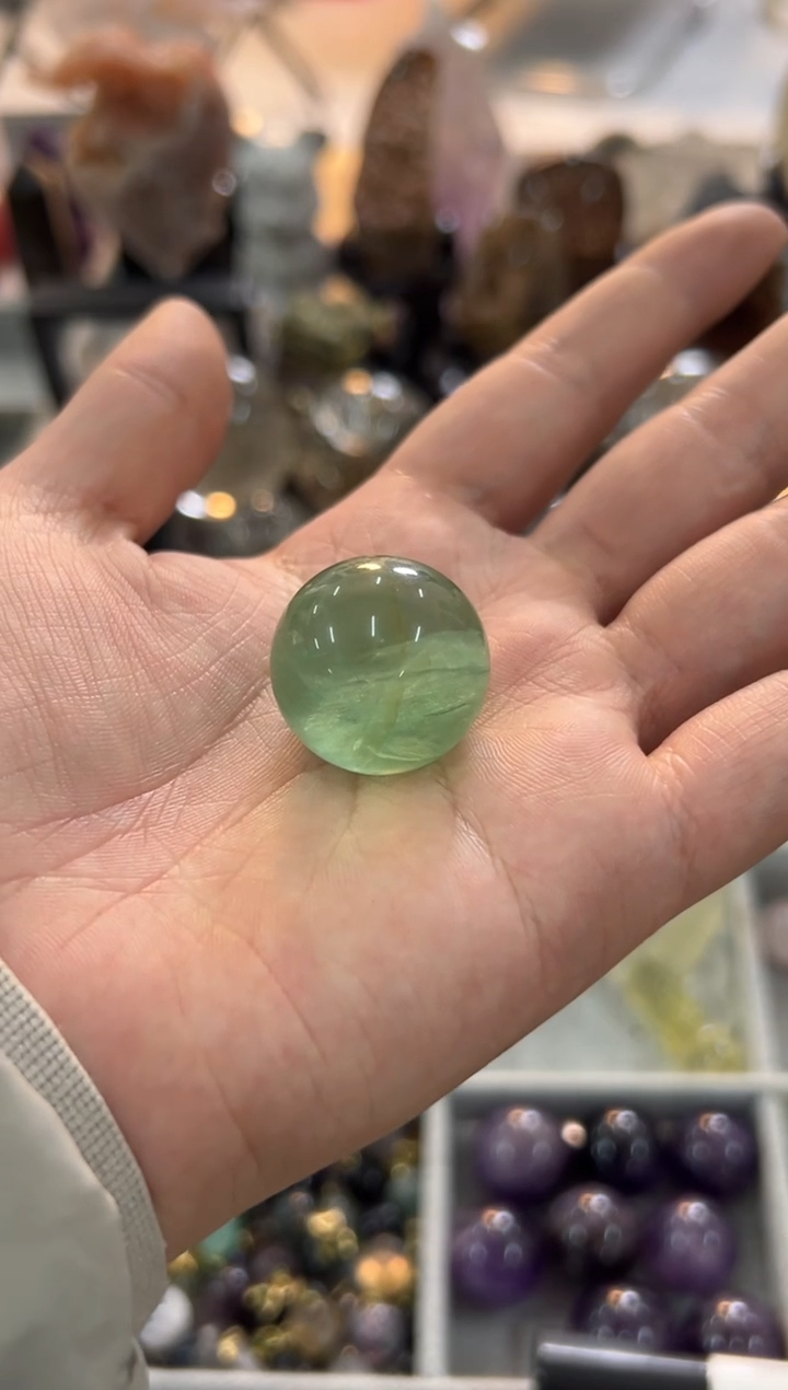 未镶嵌珠宝奇石萤石M459 多样性发一