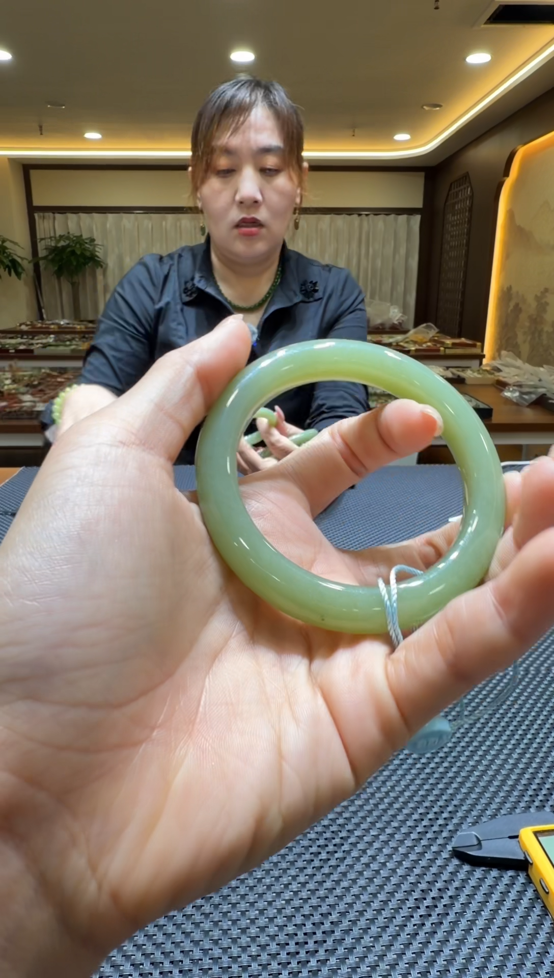 颈饰未镶嵌和田玉手镯58