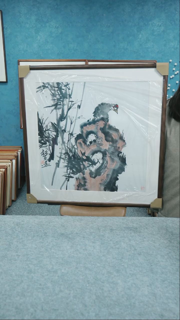 【闪购商品】国画85*85郑志超老师花鸟