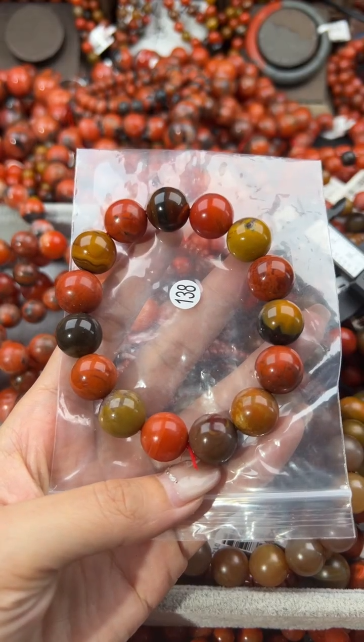 未镶嵌手串南红玛瑙14+