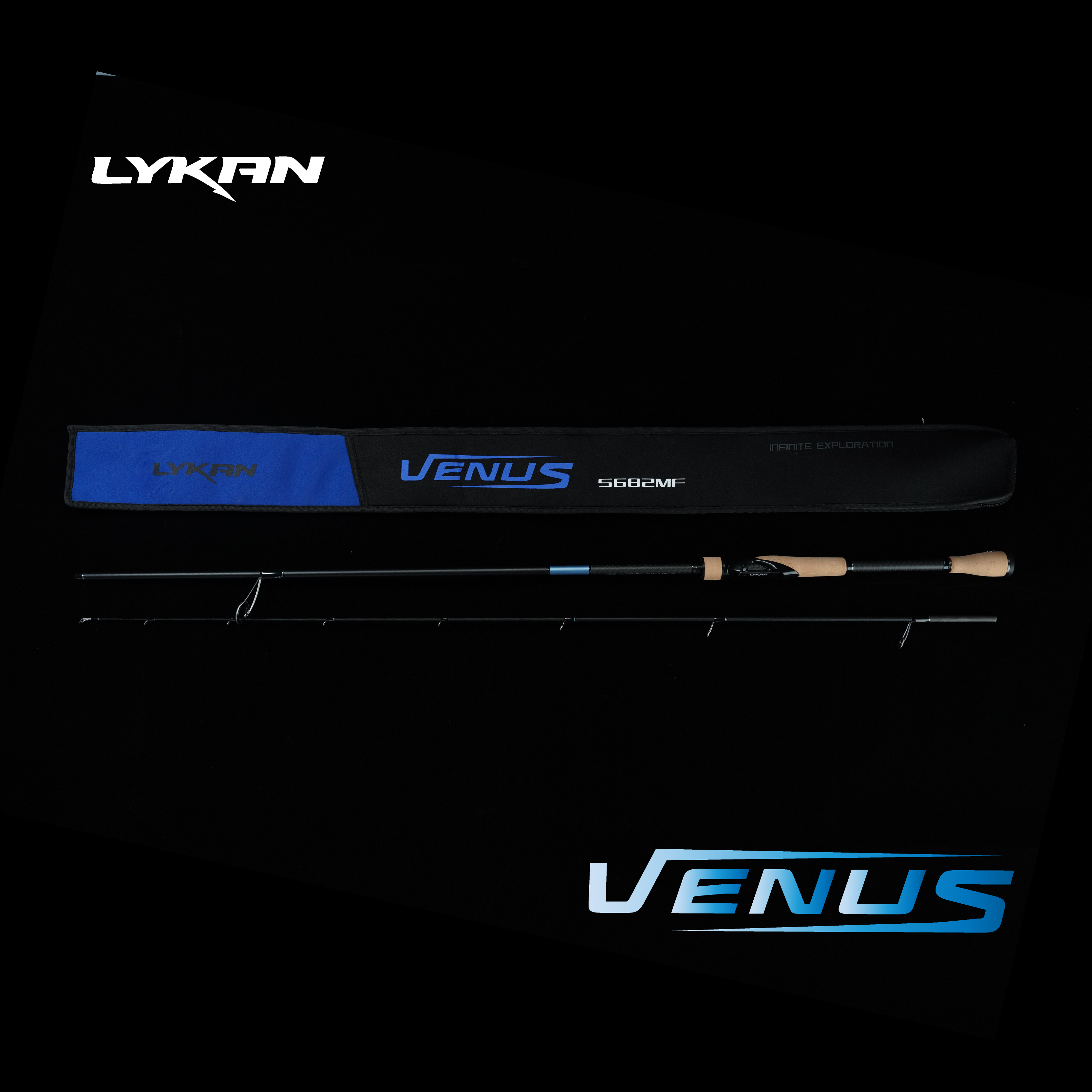 LYKAN奈肯「VENUS-维纳斯」虫竿直柄，鲈鱼、鳜鱼竿钓鳜鱼路亚竿