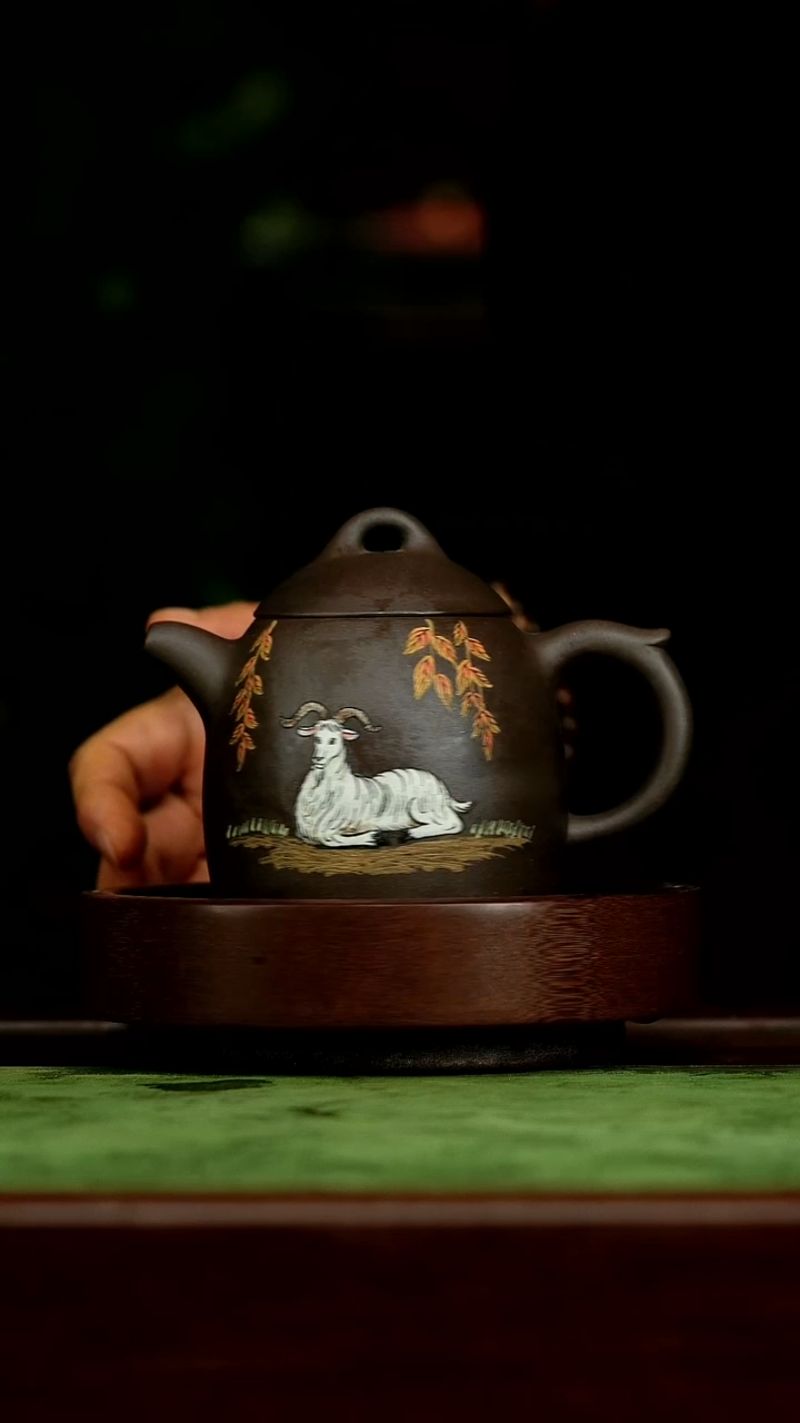 茶壶紫砂q16未羊青段秦权