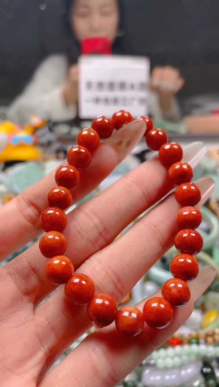 【闪购商品】翡翠颈饰未镶嵌8-9MM/Y/翡翠A货一图一物