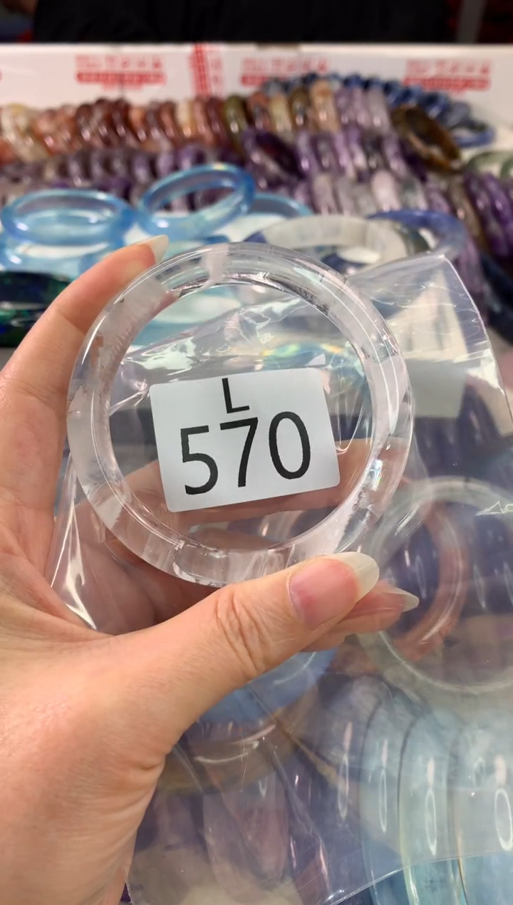 【闪购商品】水晶水晶手镯L未镶嵌570-59