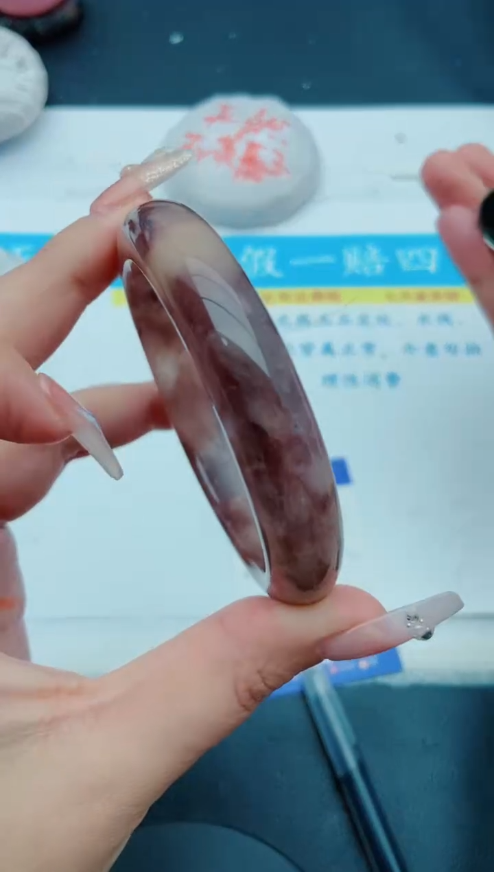 【闪购商品】石英质玉手镯未镶嵌319+58/59