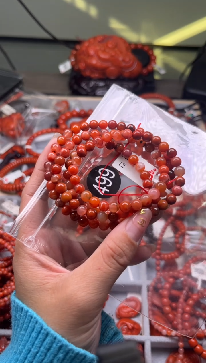 【闪购商品】南红玛瑙珠宝奇石未镶嵌499-7+