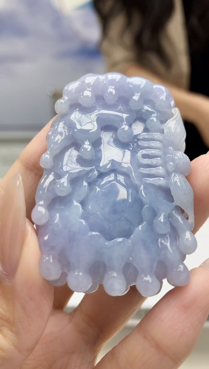 定制翡翠未镶嵌4829xx-毛货挂件221