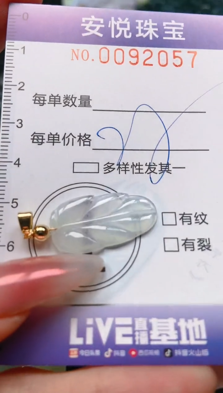 【闪购商品】翡翠颈饰未镶嵌闪购0092057