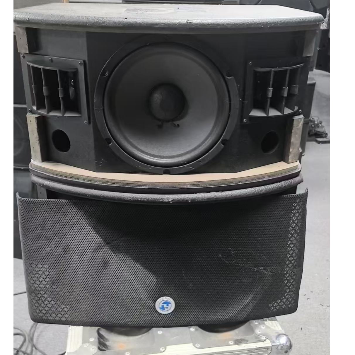 8新  12 福利品10寸音箱 一对 声音好 