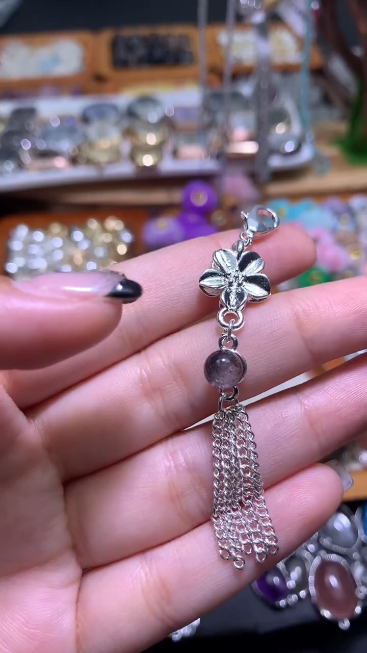 锆石合金幽灵流苏提溜孤品6元1条