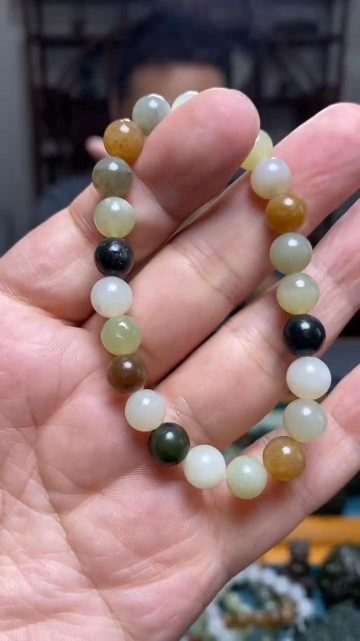 和田玉未镶嵌颈饰129