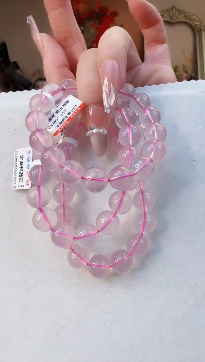 【闪购商品】水晶手串未镶嵌1056手串约12.5mm