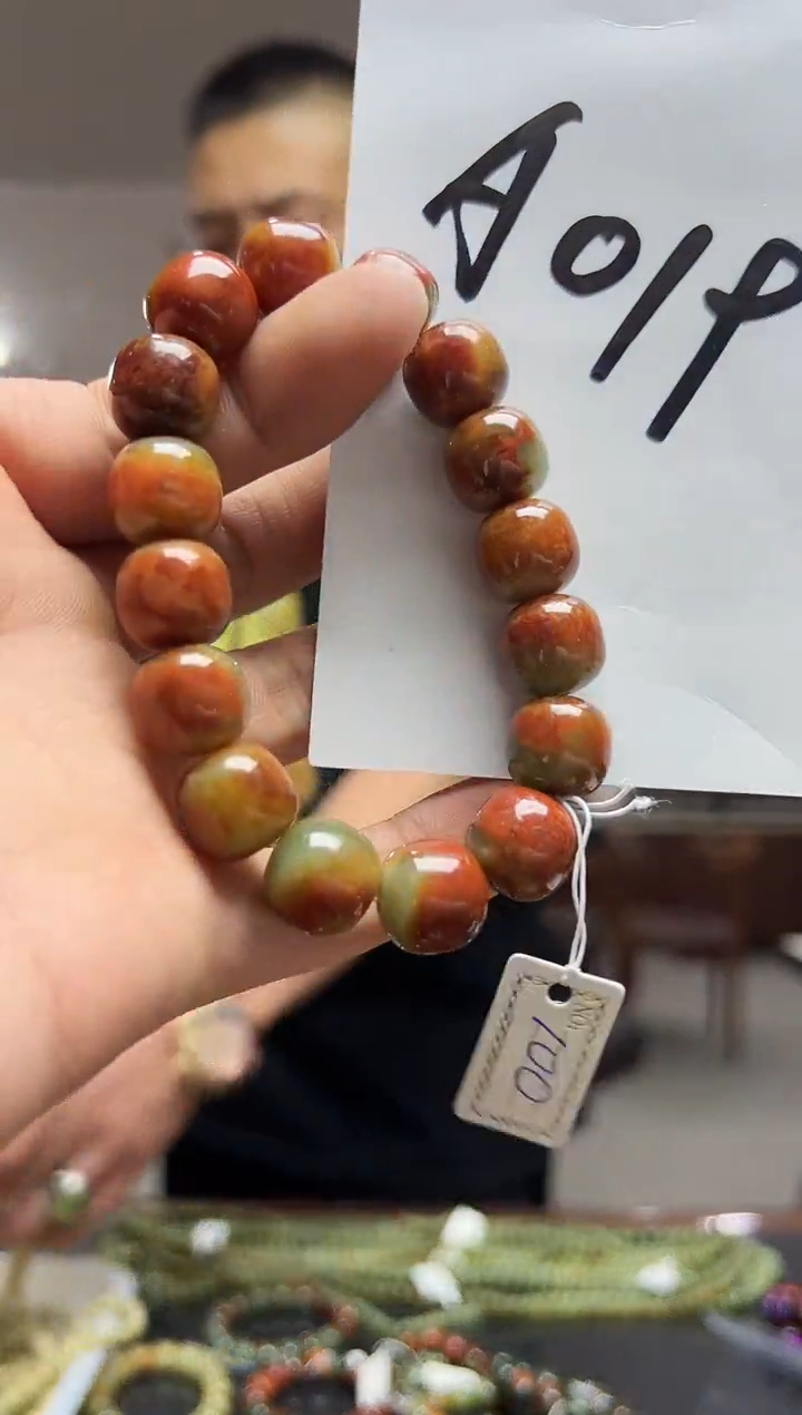 未镶嵌手链透闪石质玉多样性发货其中发一