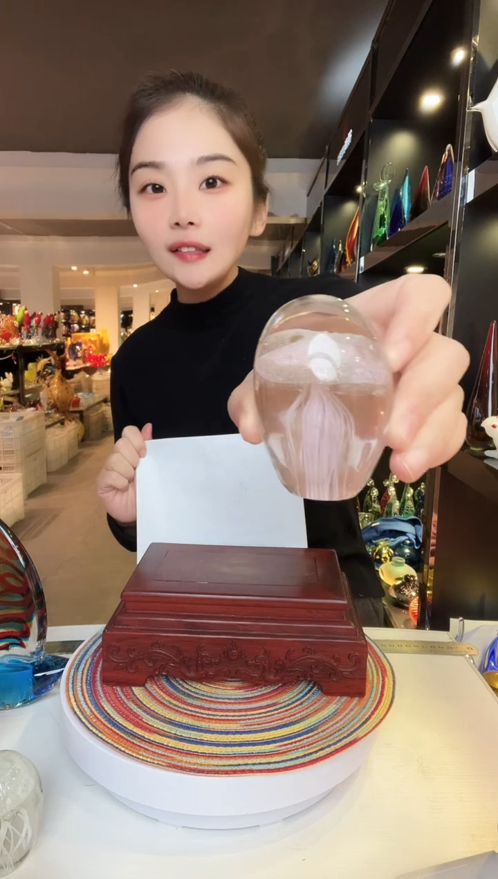 【闪购商品】茶盏琉璃摆件家居摆件