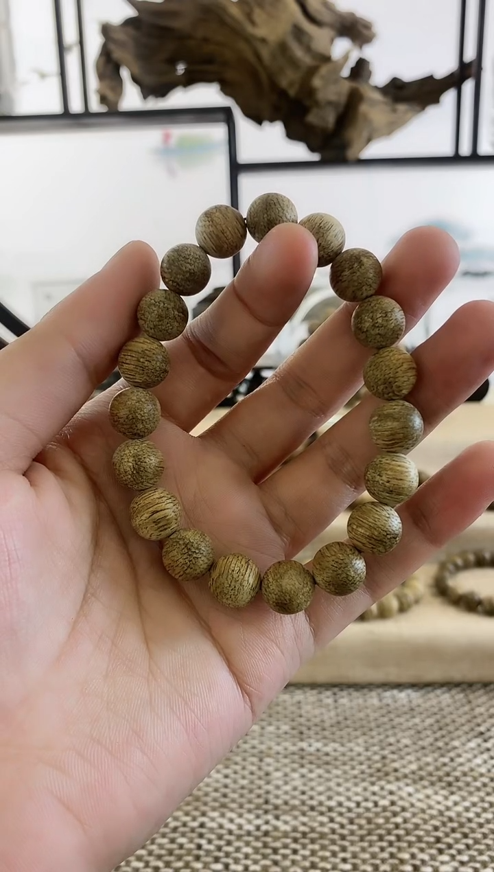 【闪购商品】沉香手串文莱蛇纹老料11+MM手串