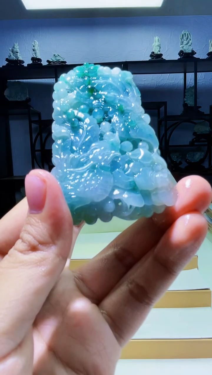 【闪购商品】定制翡翠未镶嵌毛货02210024