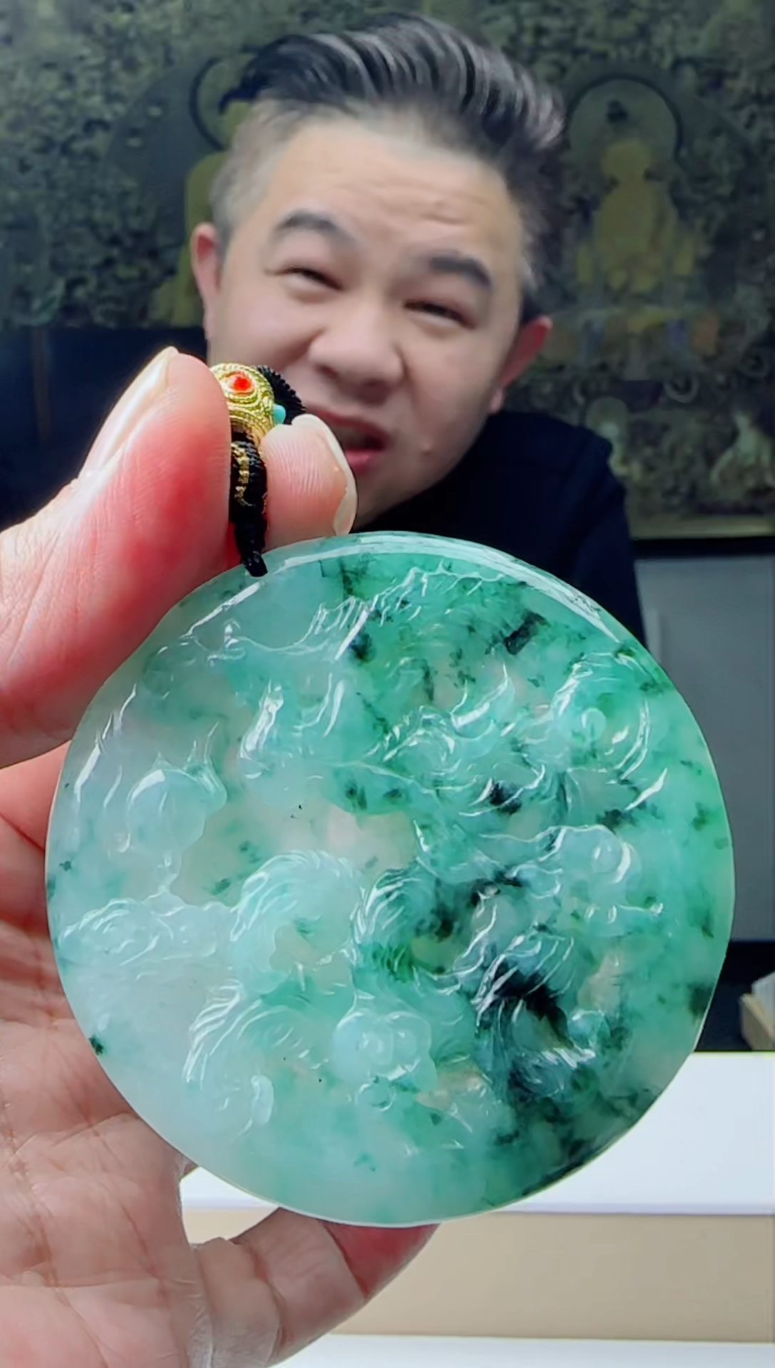 【闪购商品】翡翠颈饰未镶嵌11111111